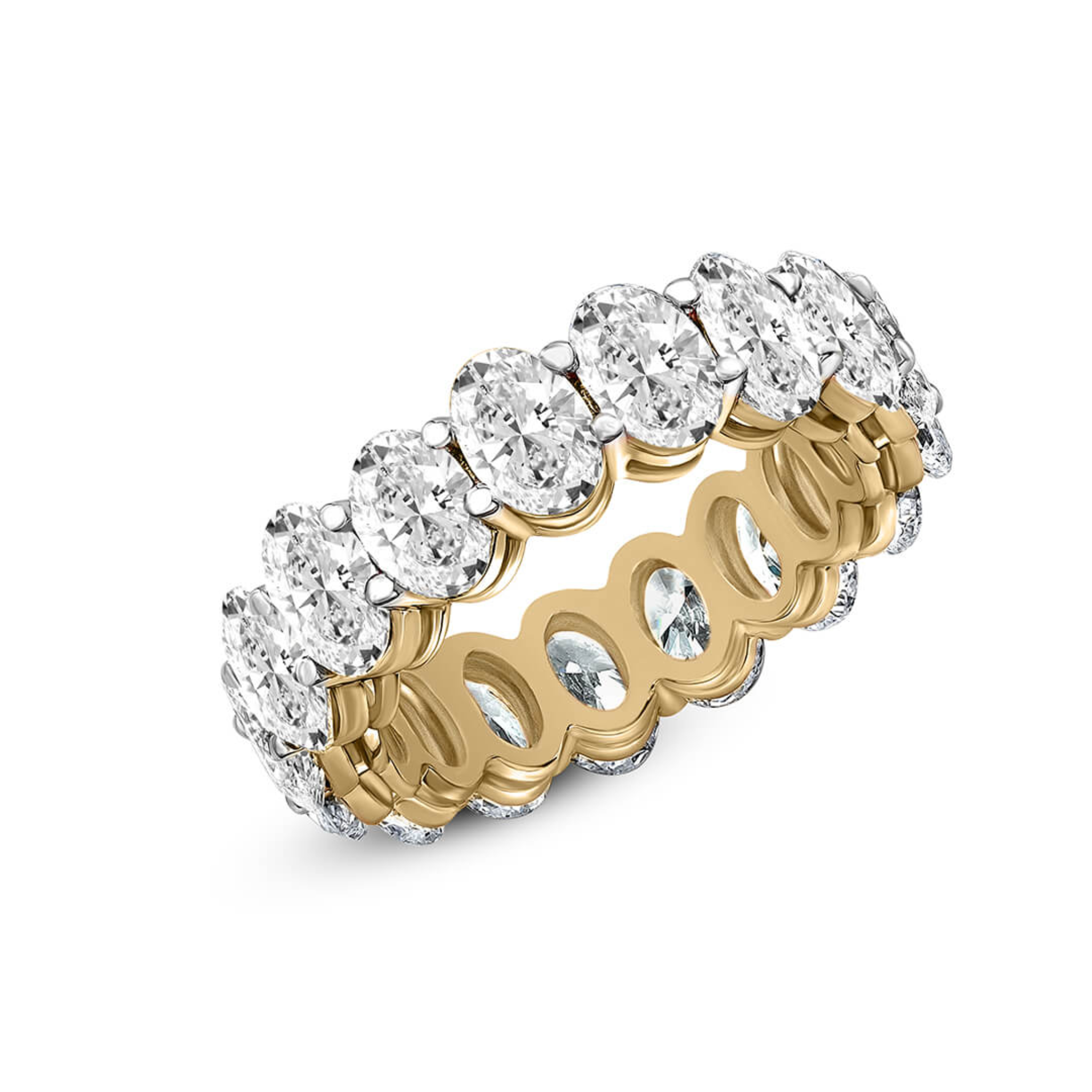 Camila Oval Lab Diamond Eternity Ring