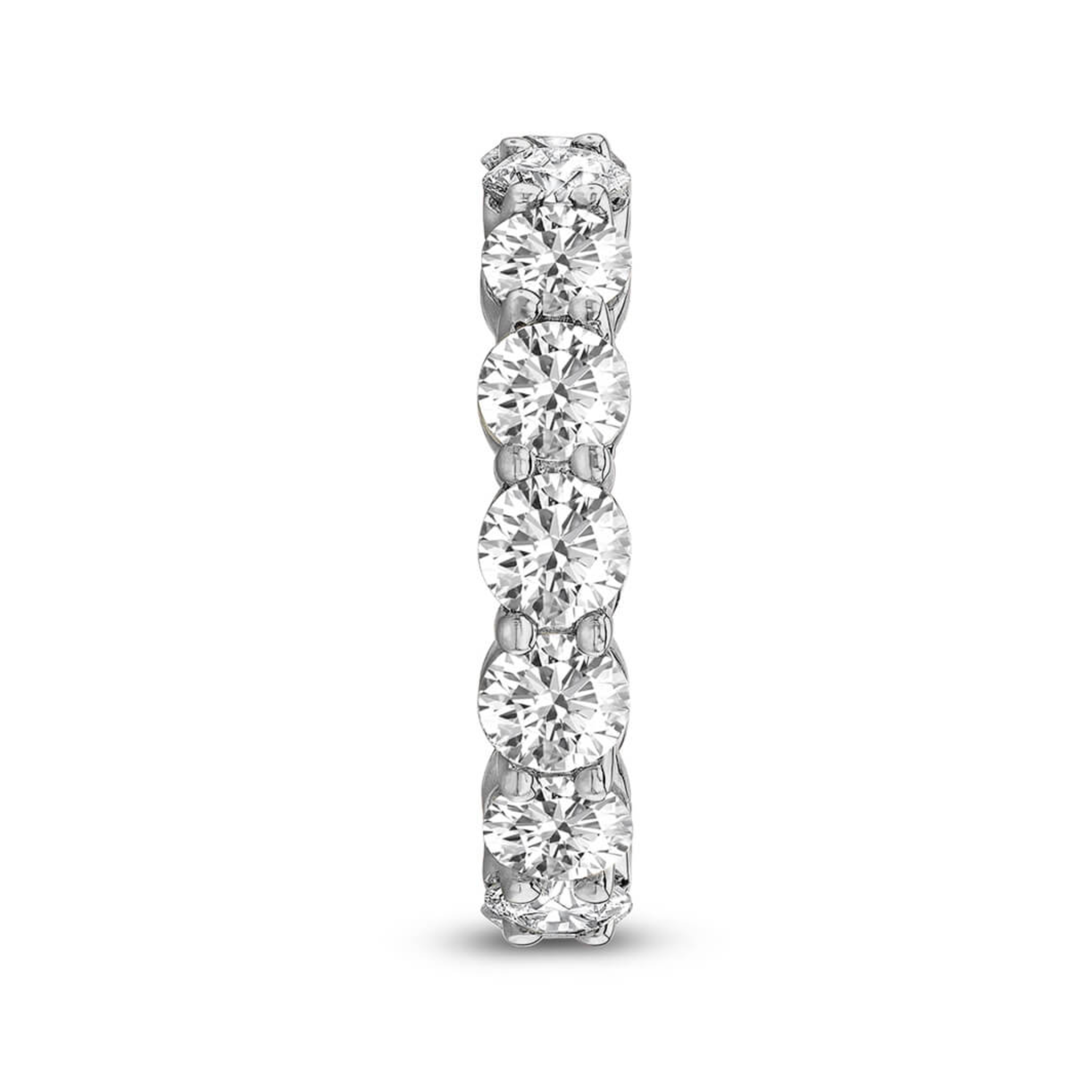 Elysia Round Lab Diamond Eternity Ring